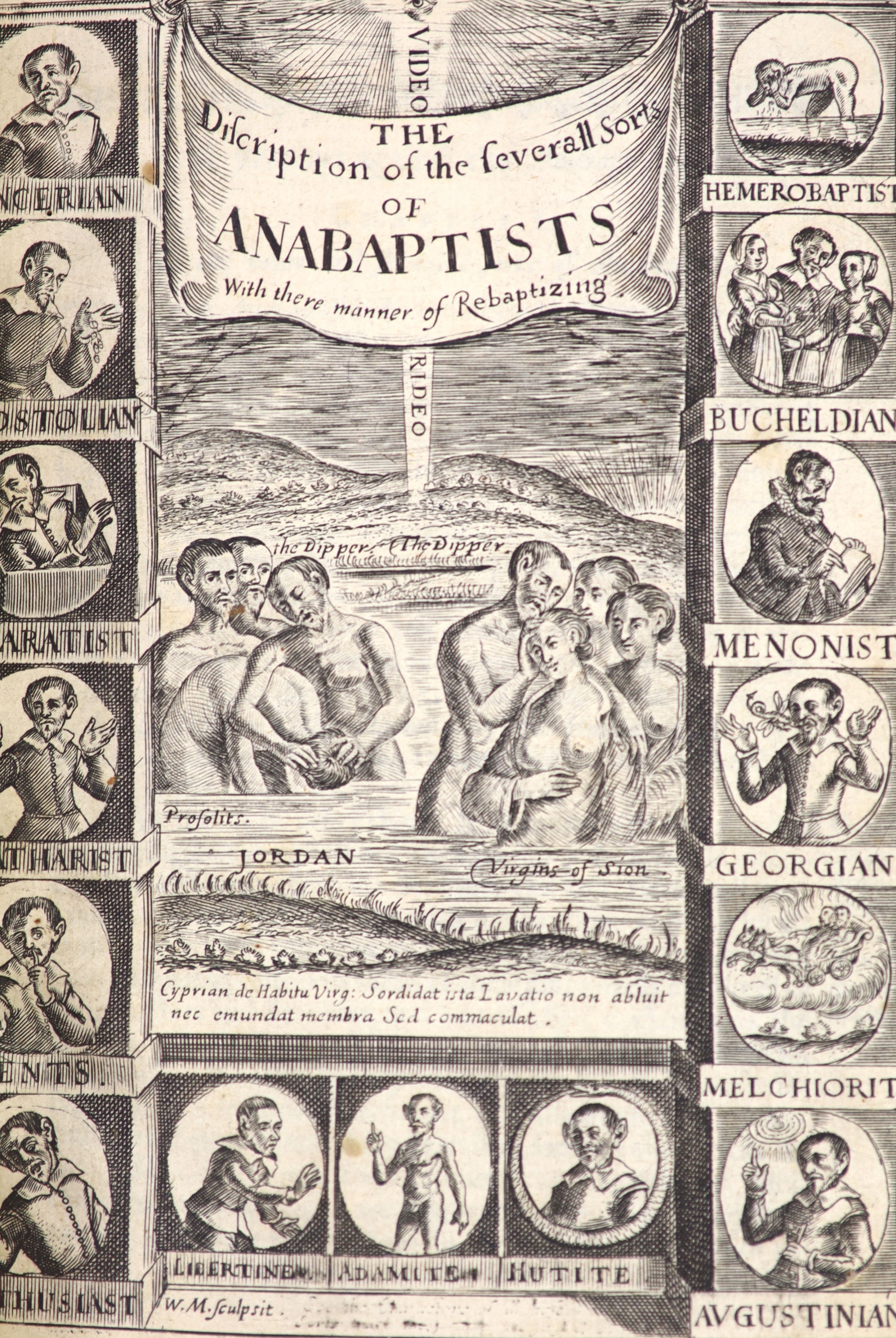 Featley, Daniel. Katabaptistai Kataptystoi. The Dippers-dipt. or, the Anabaptists ducked and plung'd over heads and ears, at a Disputation in Southwark ...